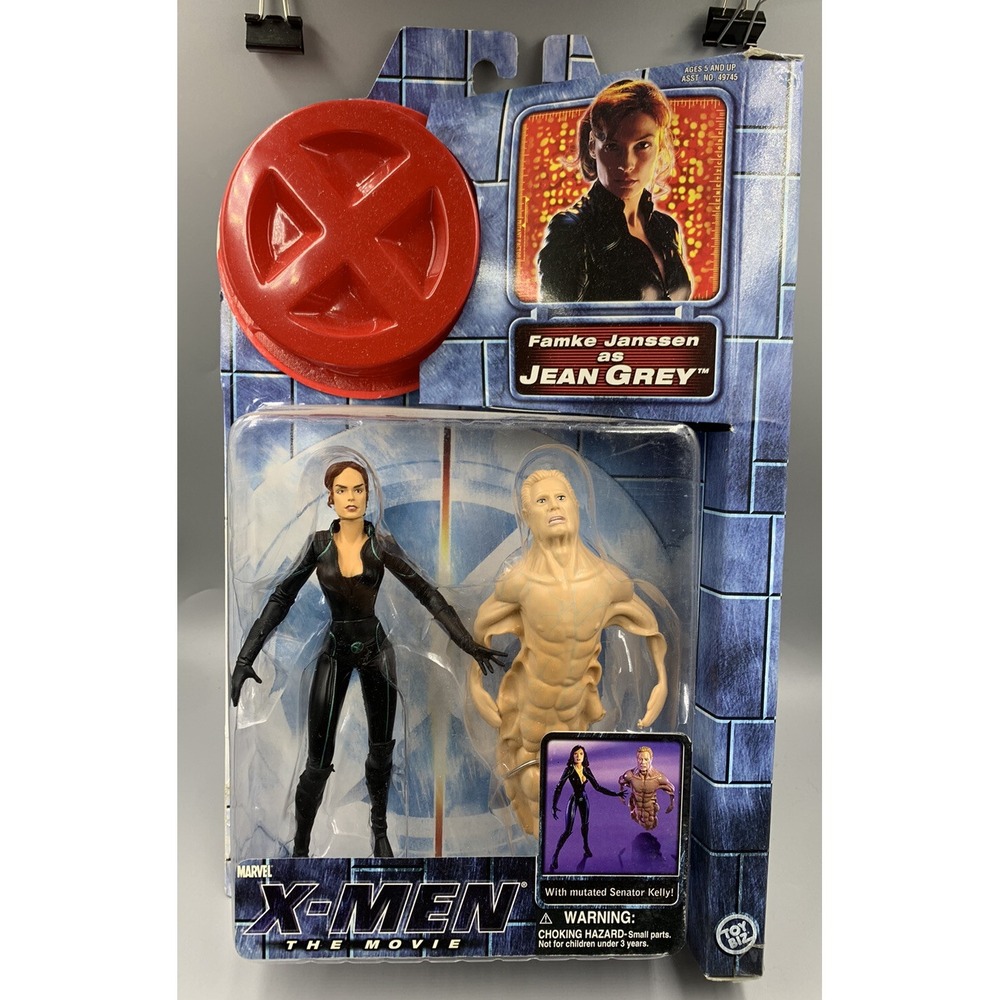 2000 Marvel 'X-Men The Movie' Famke Janssen As Jean Grey Figurine Toy Biz